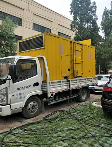 抚远发电车出租-柴油发电机组排烟系统设计要求及其考虑因素